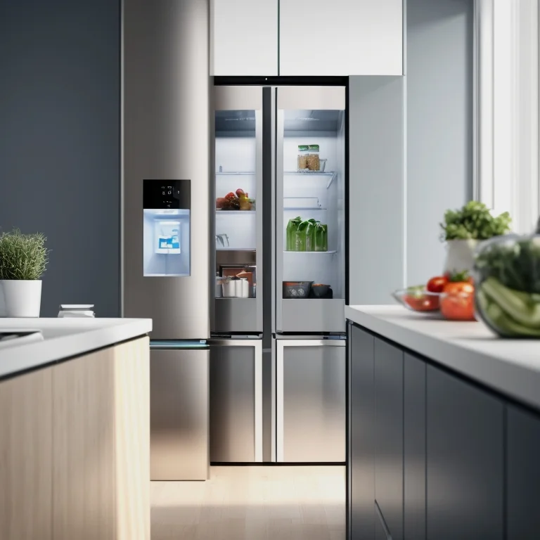 AI Kühlschrank Innenansicht